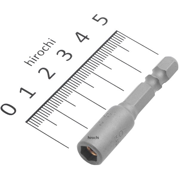 1/4インチ H ナットセッターマグネット付(W溝) 全長50mm 6mm