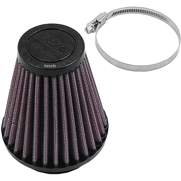 カスタムエアフィルター ラウンドテーパード ラバートップ 汎用 φ57