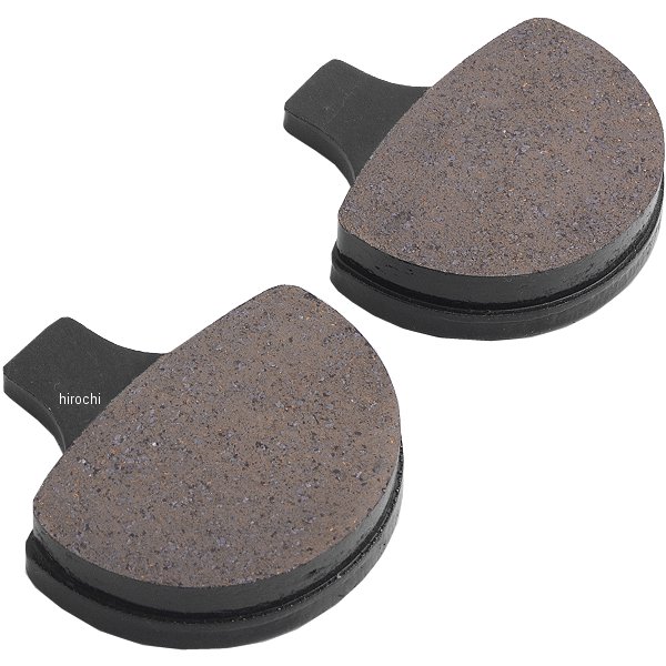 ブレーキパッド レジン 84年-10年 ハーレー XLH、FXD、FLST オーガニック フロント/リア