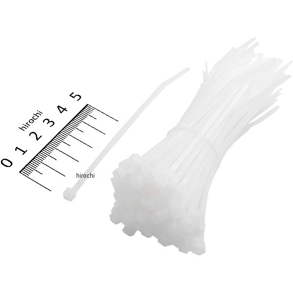 結束バンド 100mm×2.5mm 白