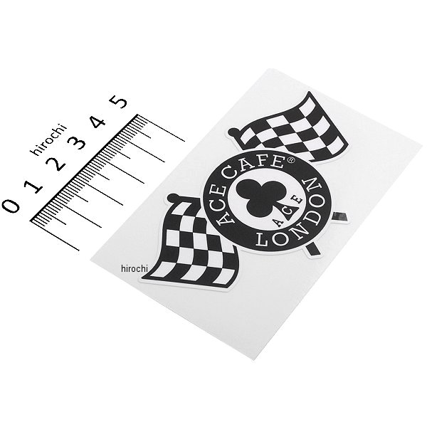 デカール チェッカーフラッグ