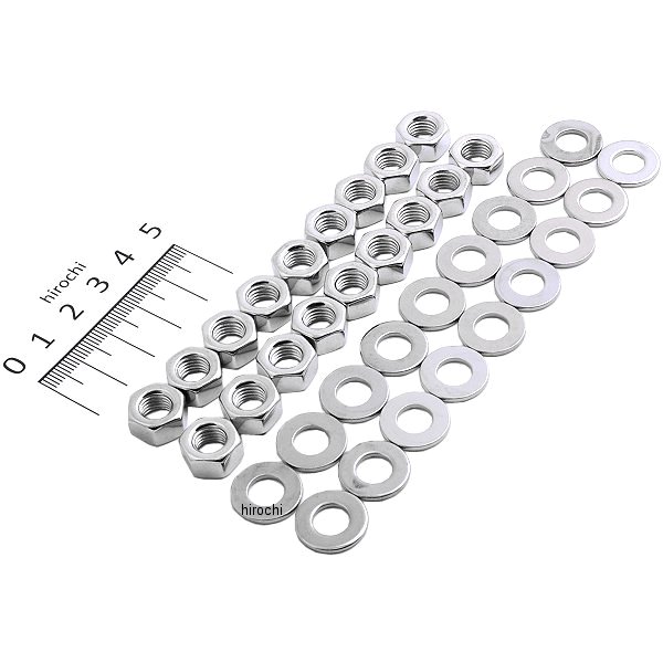 Machine ナット ロッカーボックス 66年-84年 BigTwin クローム