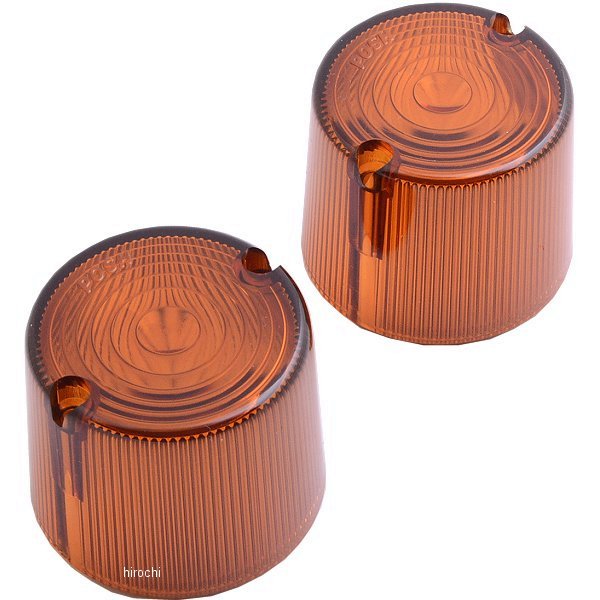 スペアレンズ 汎用 キャストシリーズ スーパーバイクタイプ 2個 オレンジ