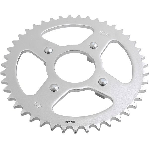 リア スプロケット 420/43T 86年-99年 ジャズ 41201-151-610