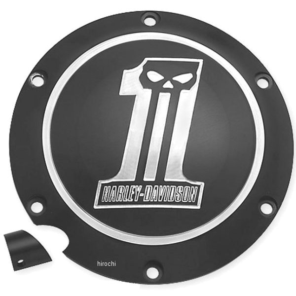 ダービーカバー ダークカスタムロゴ 04年以降 XL 25563-09