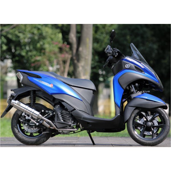 フルエキゾースト パワーボックス トリシティ155 ステンレス