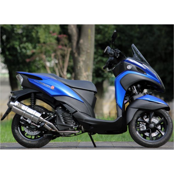 フルエキゾースト パワーボックス サイレントVer トリシティ155 ステンレス