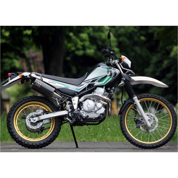 スリップオンマフラー パワーボックス セロー カーボン