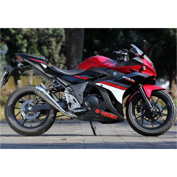 スリップオンマフラー パワーボックス メガホン 17年以降 GSX250R