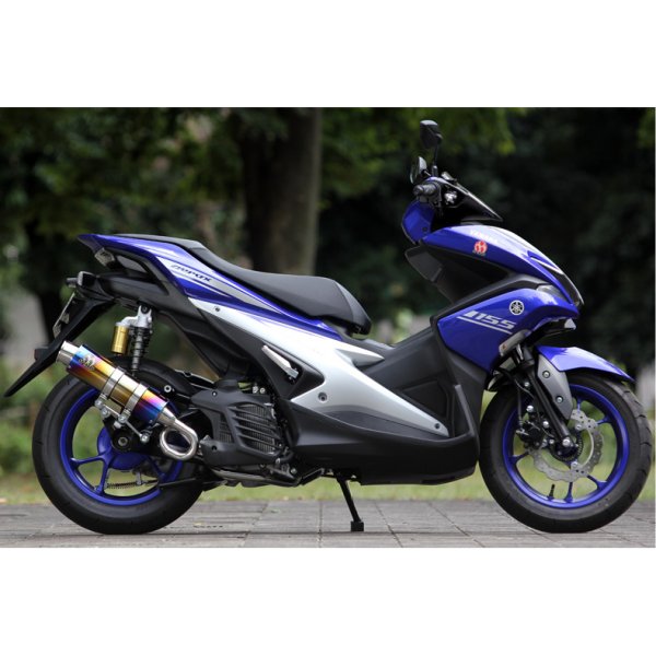 ピュアスポーツS Aerox155 チタンブルー