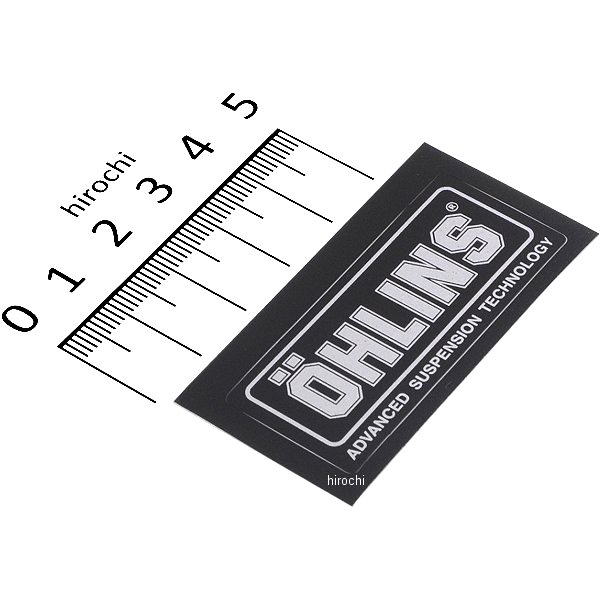 ステッカー 52mmx23mm 黒