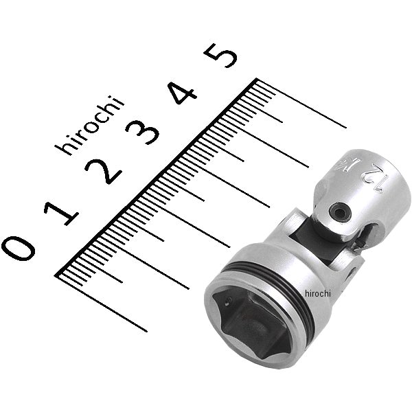 1/4インチsq ナットグリップユニバーサルソケット 12mm