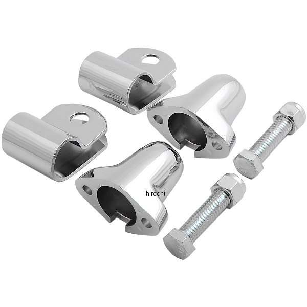 ターンシグナル マウント ブラケット 63年-73年 FL、FLH クローム