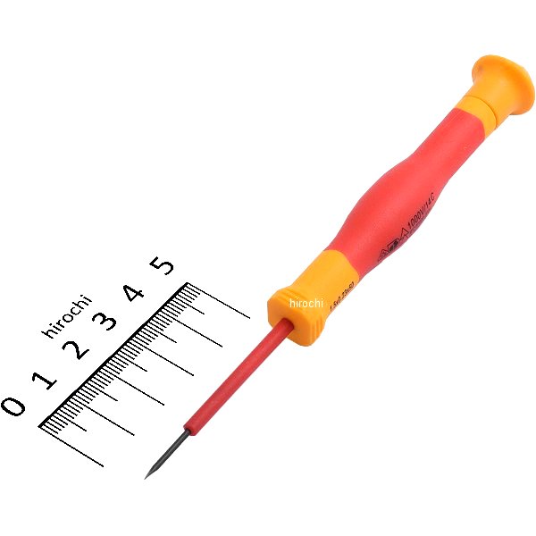 絶縁精密ドライバー マイナス 0.23X1.5