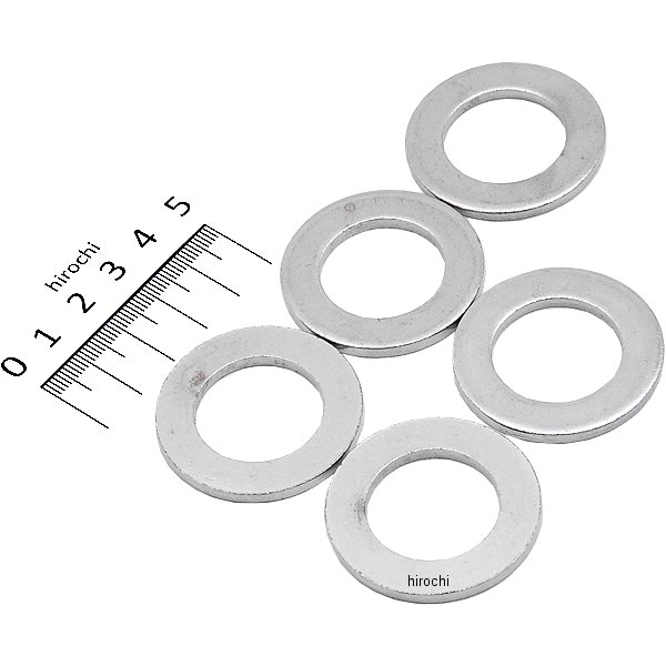 アクスルワッシャー リア 内径1インチ 外径1-5/8インチ 幅1/8インチ 6551 5個入り