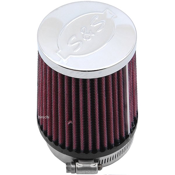 補修 エアフィルター チューンド インダクション エアクリーナー用 赤(1個売り)