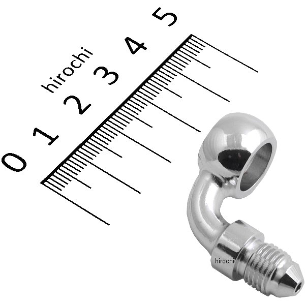 7/16インチ(11mm) バンジョー x AN-3 オス 90°