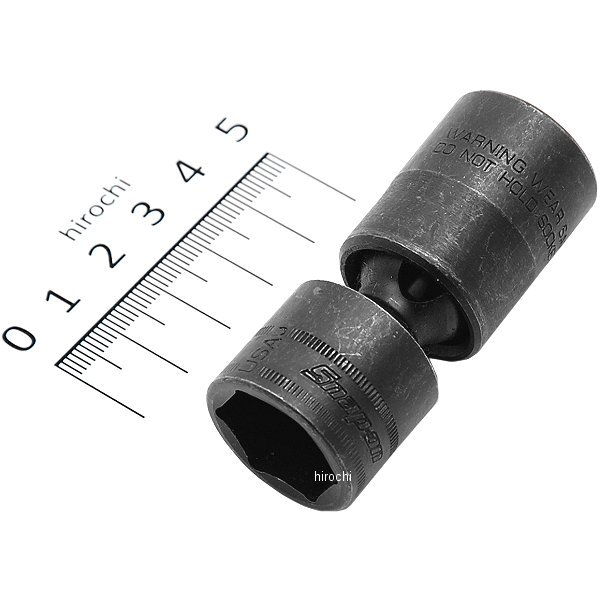 フランクドライブ 3/8インチ インパクト スイーベル シャロー ソケット 6角 19mm