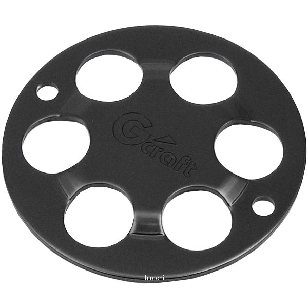 クラッチカバー 汎用 ブラックアルマイト仕上げ