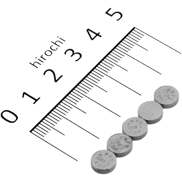 バルブシム(5個入り) 7.48mmX1.90mm