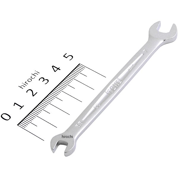 新型 スパナ 両口 対辺 5.5-7mm 長さ 104mm