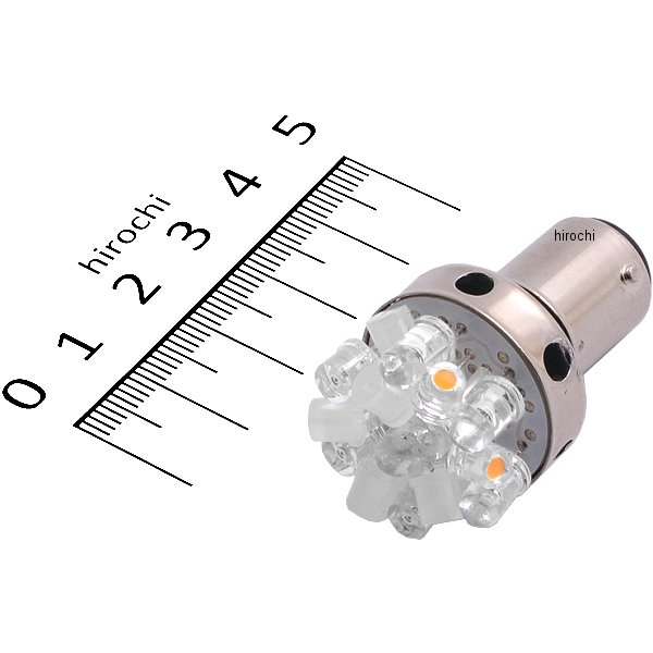 L8184  RDK Lビーム ストップランプ テールランプ用 12V 低ピン側 赤+電球