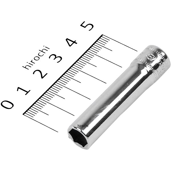 フランクドライブ 1/4インチ ディープ ソケット 6角 8mm