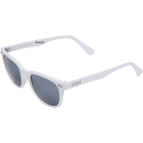 『セール特価』 サングラス NVS 白(つや消し)/スモーク反射レンズ