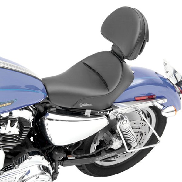 【セール特価】 ソロシート ヒールダウン 04年-20年 XL 3.3ガロンタンク 無地/バックレスト付き