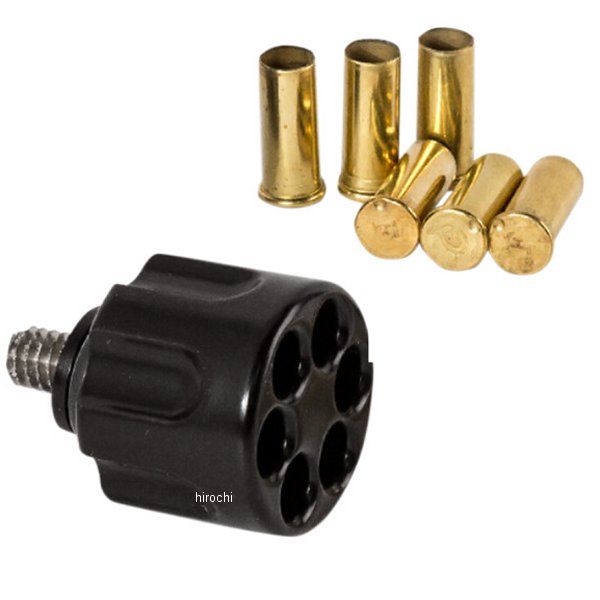 シートノブ リボルバー 黒