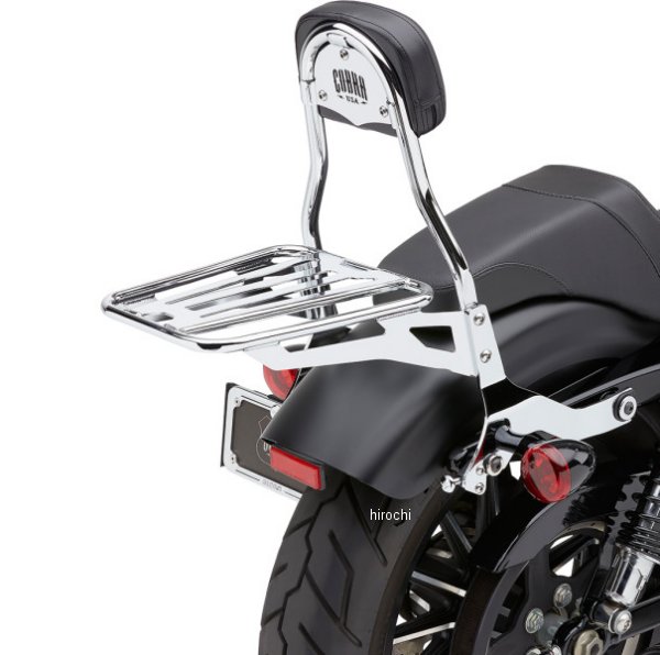 バックレスト デタッチ ラウンド XL クローム