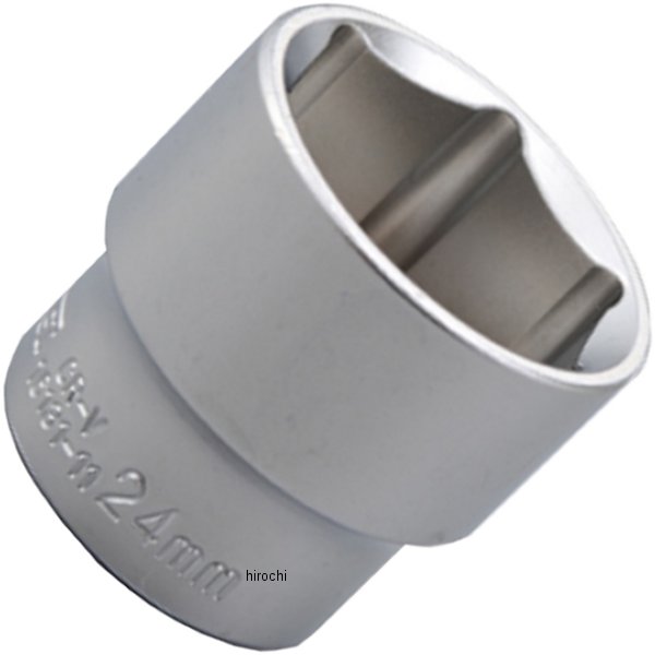 六角ソケット(ショート) 6ポイント 24mm