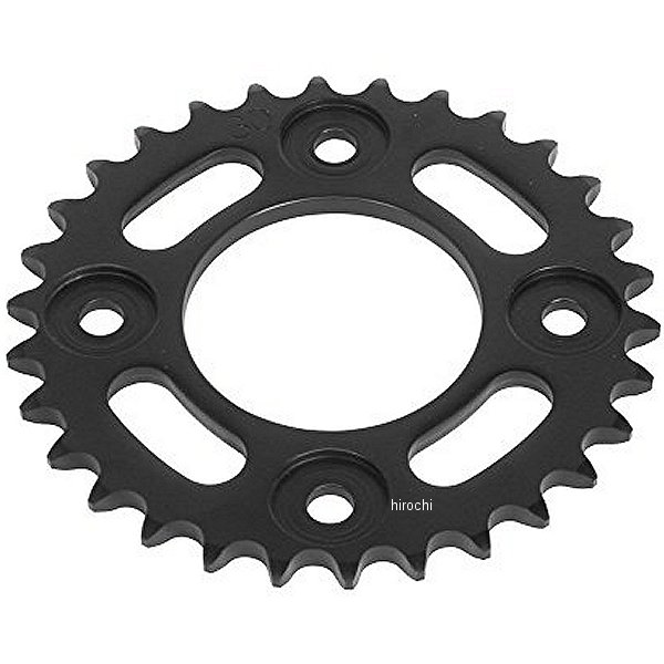 ドリブンスプロケット クロスカブ110、スーパーカブ110 30T スチール製 ブラック塗装