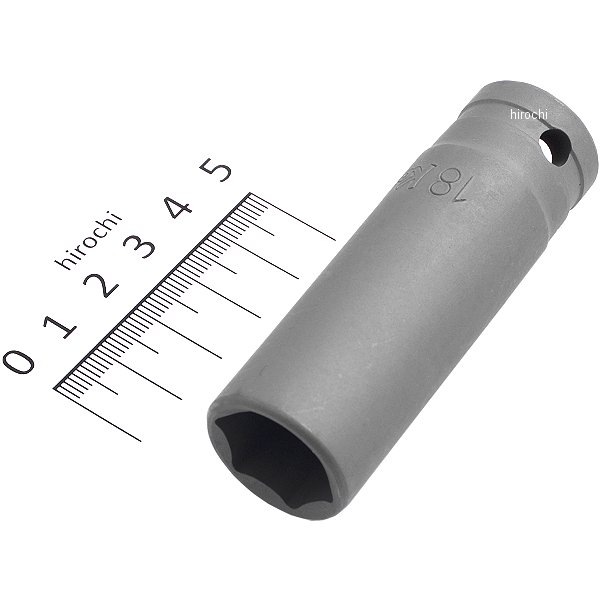 1/2インチsq パワーディープソケット 18mm