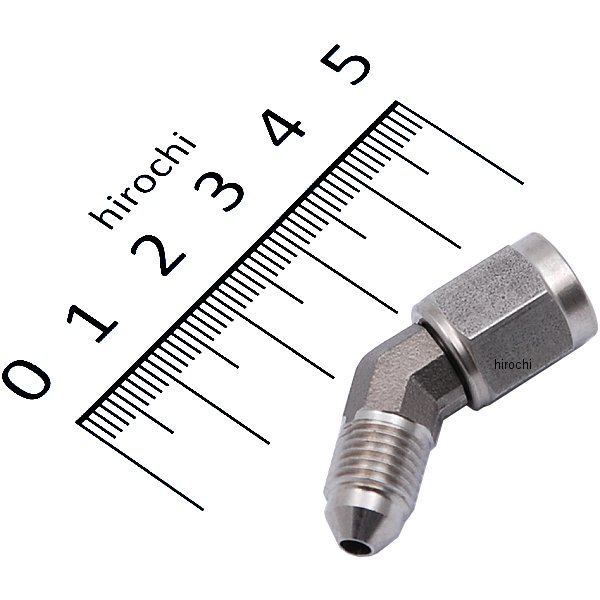 グッドリッジ ビルドアライン #3 フィッティングアダプター 45° ステンレス