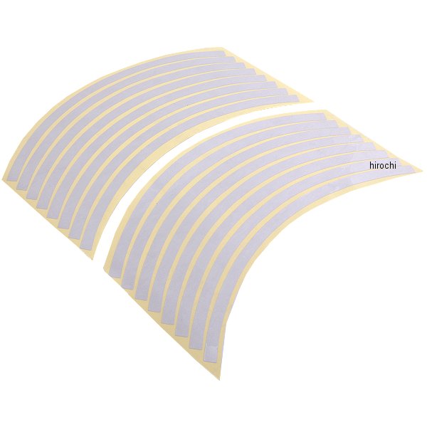 リムステッカー 12インチ用 シルバー