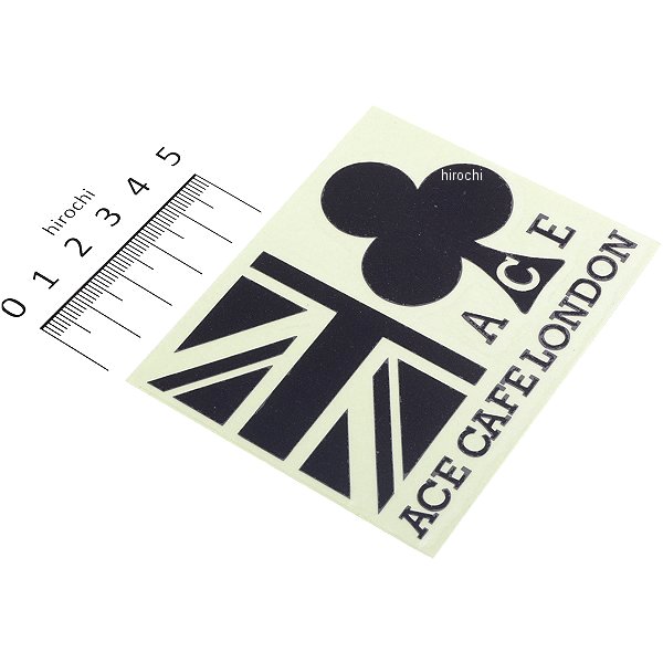 デカール ステッカー ユニオンジャック&クラブ 黒