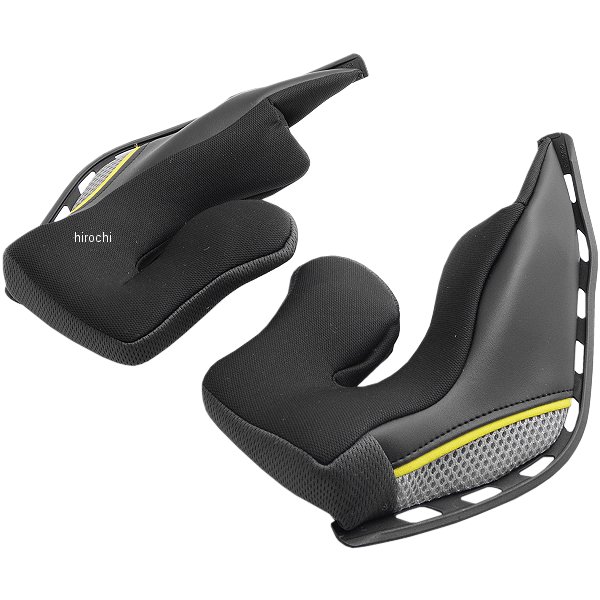 チークパッドセット AEROBLADE-5 ダークグレー Sサイズ