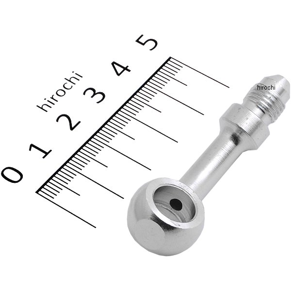 バンジョーフィッティング 35°3/8インチ(9.5mm)/ 10mm クローム