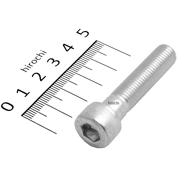 SCM435 キャップボルト 三価クロメート M10x45 P1.25 1本入り