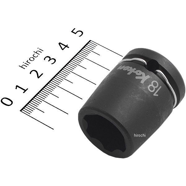 1/2インチsq インパクトサーフェイスソケット 18mm