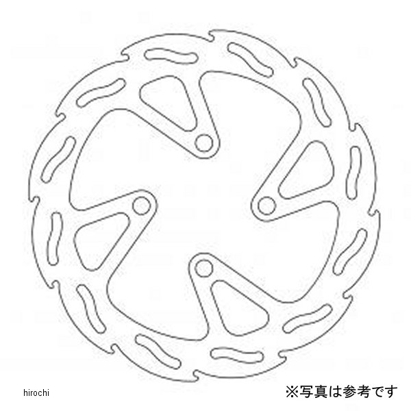 フロント フレイム ステンローター ワンピース φ220 13年-20年 GROM