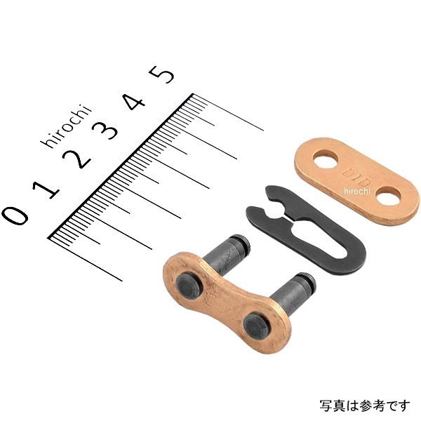 チェーン 520ERT3 レース用 ERシリーズ クリップジョイント ゴールド