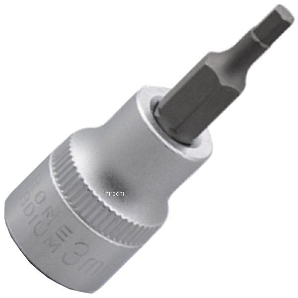 ヘックスソケット(ショート) 3mm 3/8インチ