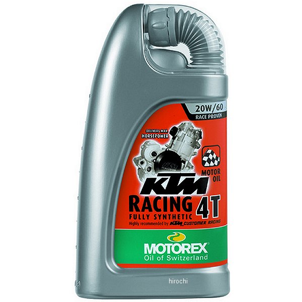 モトレックス MOTOREX KTM レーシング 4T 20W-60 4サイクルオイル 1L