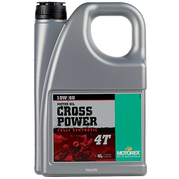 モトレックス MOTOREX CROSS POWER 4T 10W-60 4サイクルオイル 4L