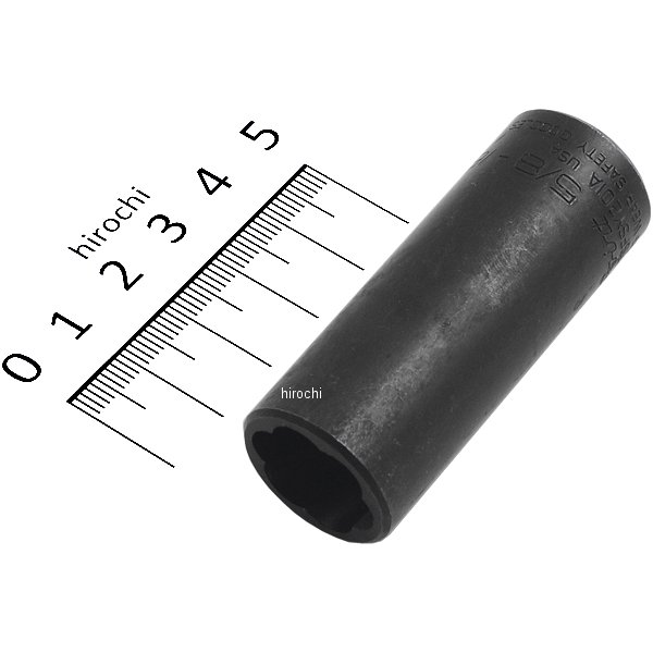 フランクドライブ 3/8インチ ツイスト ディープ ソケット 6角 5/8インチ (16mm)