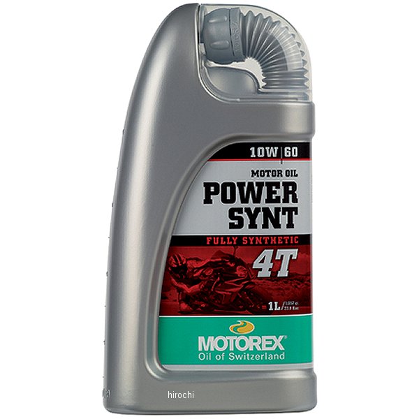 モトレックス MOTOREX POWER SYNT 4T 10W-60 4サイクルオイル 1L