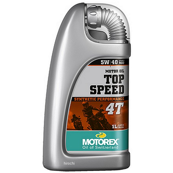 モトレックス MOTOREX TOP SPEED MC 4T 5W-40 4サイクルオイル 4L