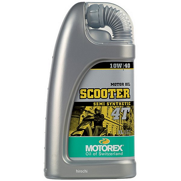 モトレックス MOTOREX SCOOTER 4T 10W-40 4サイクルオイル 1L
